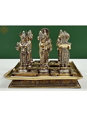 6.5" Navagraha - The Nine Planet | Brass Statue | Handmade