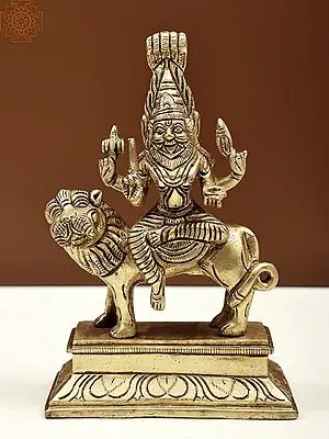 6" Goddess Pratyangira | Handmade