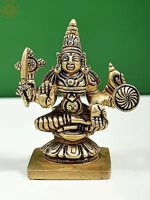 3" Small Vaishnavi Mata | Handmade