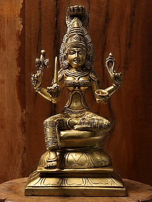 10" Mariamman (South Indian Goddess Durga) | Handmade
