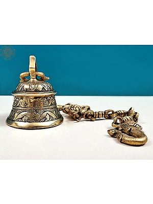 4" Brass Temple Bell | Handmade