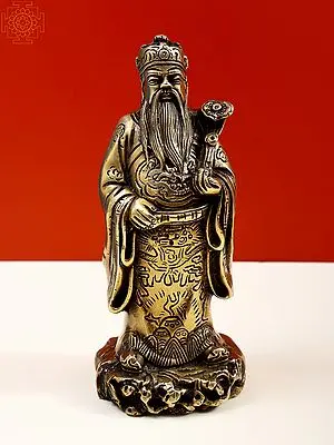7" Brass Feng Shui Figurine | Handmade