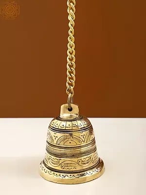 4" Superfine Brass Temple Bell | Handmade