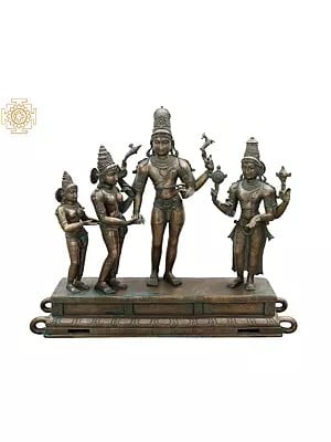 36" Kalyan Sundaram | Handmade | Madhuchista Vidhana (Lost-Wax) | Panchaloha Bronze from Swamimalai