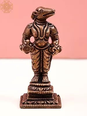 2" Small Hayagreeva Avatar of Vishnu | Handmade