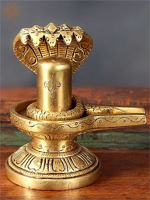 Small God Mahadev Shiva Linga Statue | Handmade Brass Idols