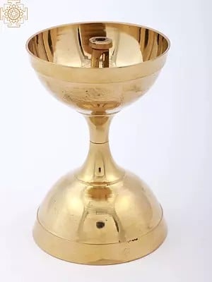 Brass Puja Diya | Oil Lamp | Handmade