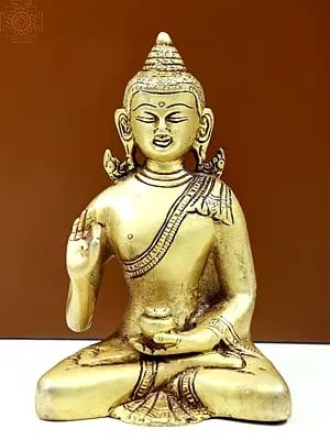 5" Small Gautam Buddha Preaching His Dharma
