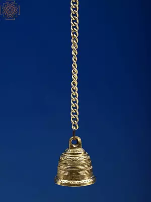 2" Small Brass Temple Bell