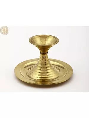 2" Brass Dhoop Stand