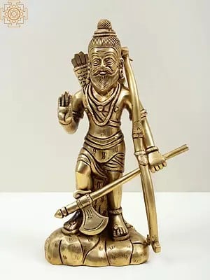 7" Brass Bhagwan Parshuram