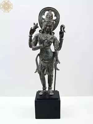 23" Brass Standing Shiva
