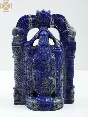 4" Lapis Lazuli Lord Venkateshwara