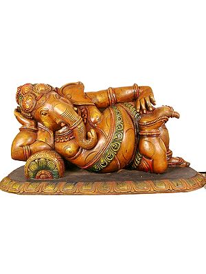 A Pleasant and Delightful Image of Lord Ganesha