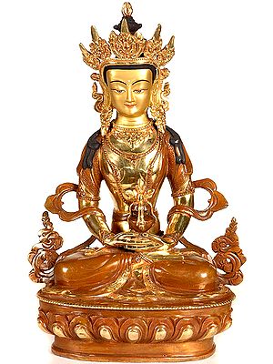 Amitayus  The Buddha of Endless Life with the Vase of Long Life