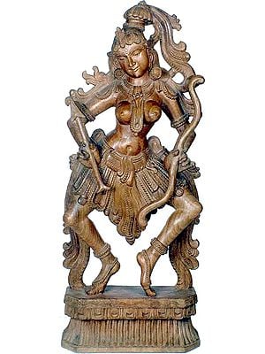 Apsara with Spread Legs