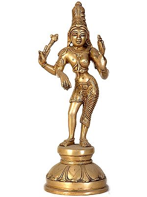 Brahma with Saraswati, Vishnu with Lakshmi