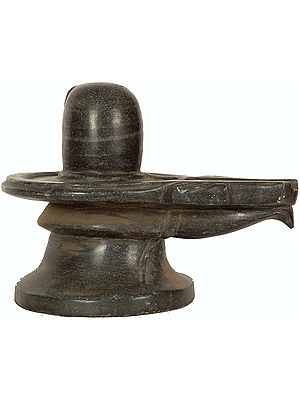 Black Stone Shiva Linga