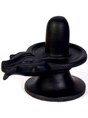 Black Stone Shiva Linga