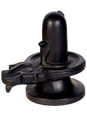 Black Stone Shiva Linga
