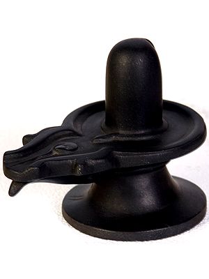 Black Stone Shiva Linga