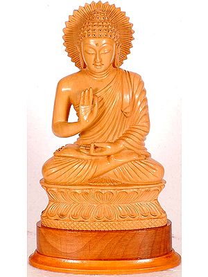 Buddha in the Abhaya Mudra