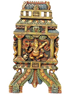 Dancing Ganesha (Wall Hanging)