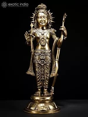 27" The Nearly Perfect Ram Lalla Statue