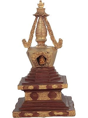 Tibetan Buddhist Stupa - Made in Nepal