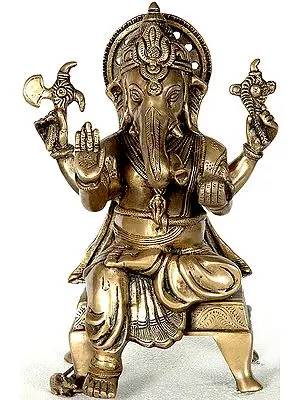 Lord Ganesha Blessing His Devotees
