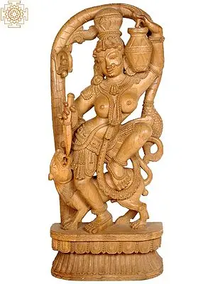 Dancing Lady on a Lion