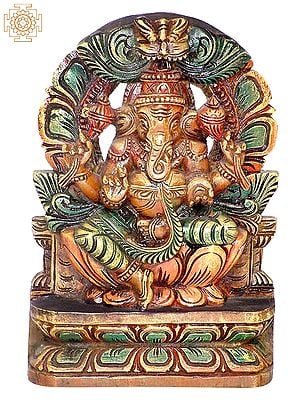 Ganesha Seated in Lalitasana