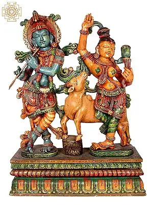 Radha Dances to Krishna's Tune