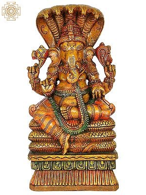 Ganesha on Sheshanaga