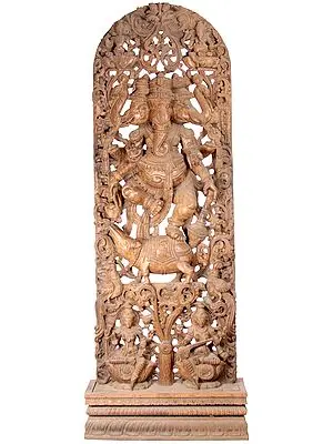 Trimukha Ganesha