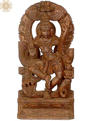 Lord Krishna on Serpent Kaliya