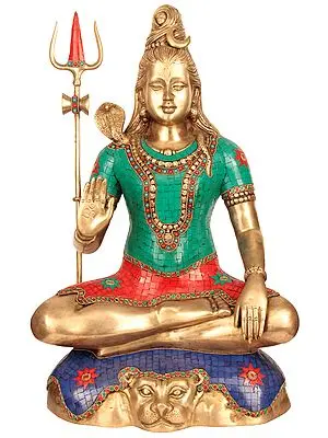 Blessing Lord Shiva