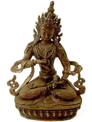 Tibetan Buddhist Deity Adi-Buddha Vajrasattva (Made in Nepal)