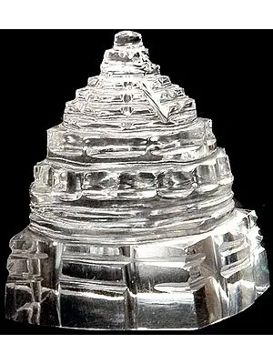 Shri Yantra (Carved in Crystal)