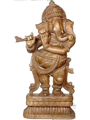 Fluting Ganesha