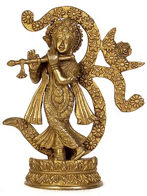 Om (AUM) Fluting Krishna