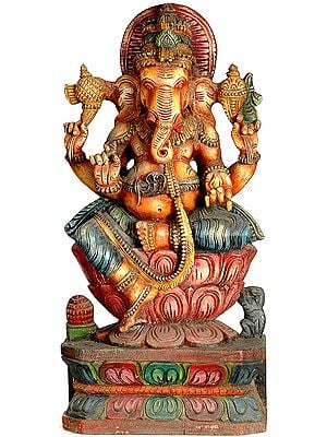 Ganesha in Lalitasana