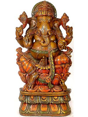 Ganesha in Lalitasana