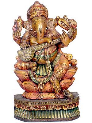 Ganesha Plays the Sitar