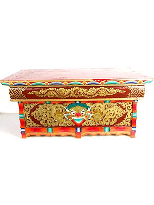 Garuda Altar Table from Ladakh