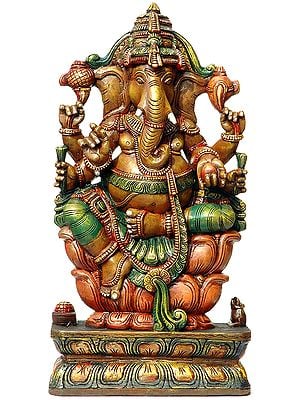 Kamalasana Shri Ganesha