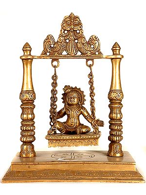 Krishna Kanhaiya on a Swing