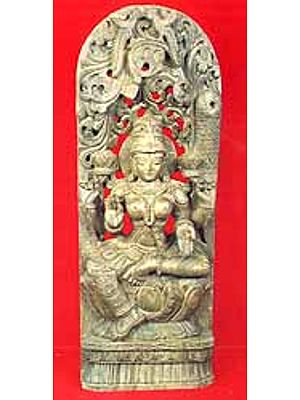 Lakshmi Temple Wood Carving