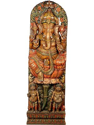 Tryakshara Ganesha