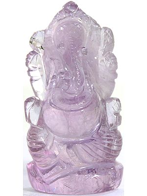 Lord Ganesha in Amethyst